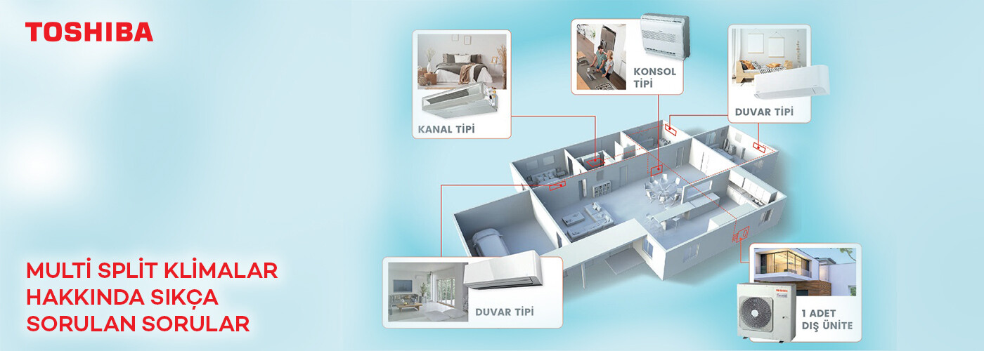 Multi Split Klimalar Hakkında Sıkça Sorulan Sorular